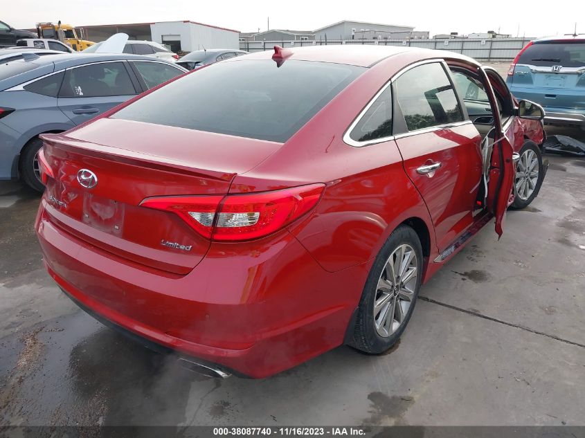 2017 HYUNDAI SONATA LIMITED - 5NPE34AF0HH506417