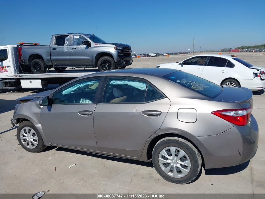 2014 TOYOTA COROLLA LE ECO - 2T1BPRHE1EC015550