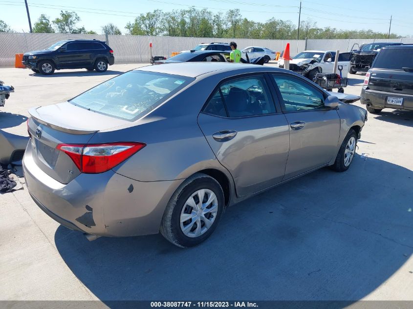 2014 TOYOTA COROLLA LE ECO - 2T1BPRHE1EC015550