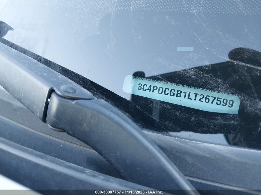 2020 DODGE JOURNEY CROSSROAD - 3C4PDCGB1LT267599