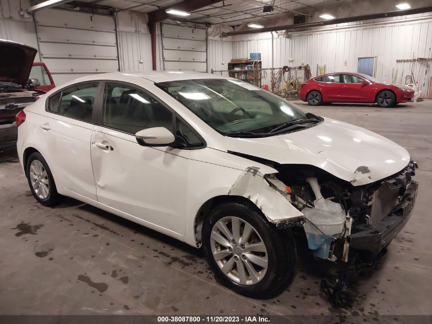 2016 KIA FORTE LX - KNAFX4A65G5563880