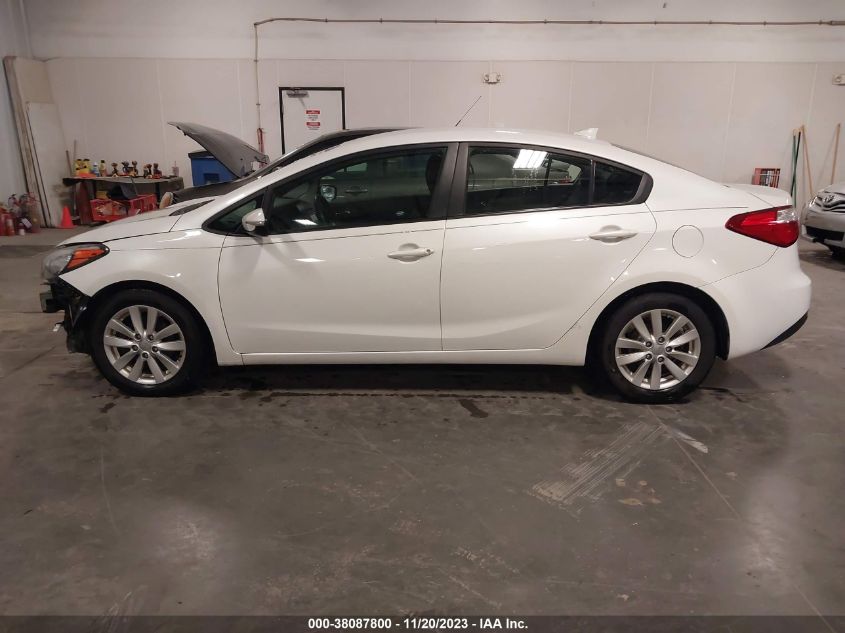 2016 KIA FORTE LX - KNAFX4A65G5563880