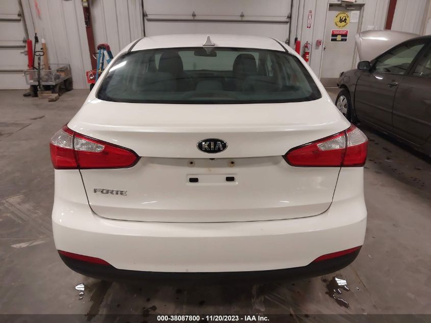 2016 KIA FORTE LX - KNAFX4A65G5563880