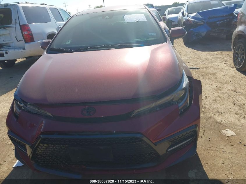 2022 TOYOTA COROLLA SE/NIGHT SHADE - 5YFS4MCEXNP121241
