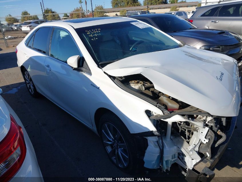 2015 TOYOTA CAMRY HYBRID XLE - 4T1BD1FK3FU156767