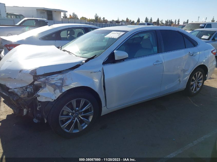 2015 TOYOTA CAMRY HYBRID XLE - 4T1BD1FK3FU156767