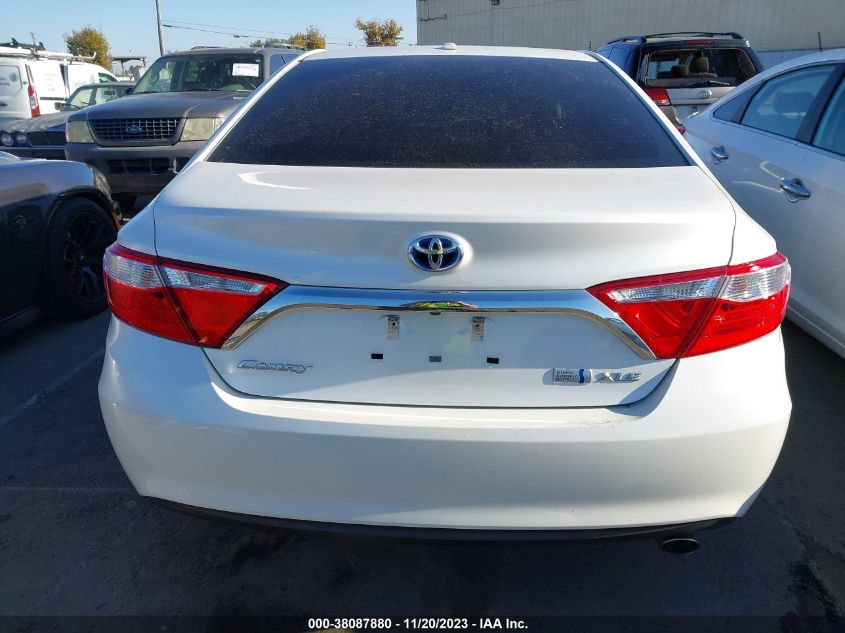 2015 TOYOTA CAMRY HYBRID XLE - 4T1BD1FK3FU156767