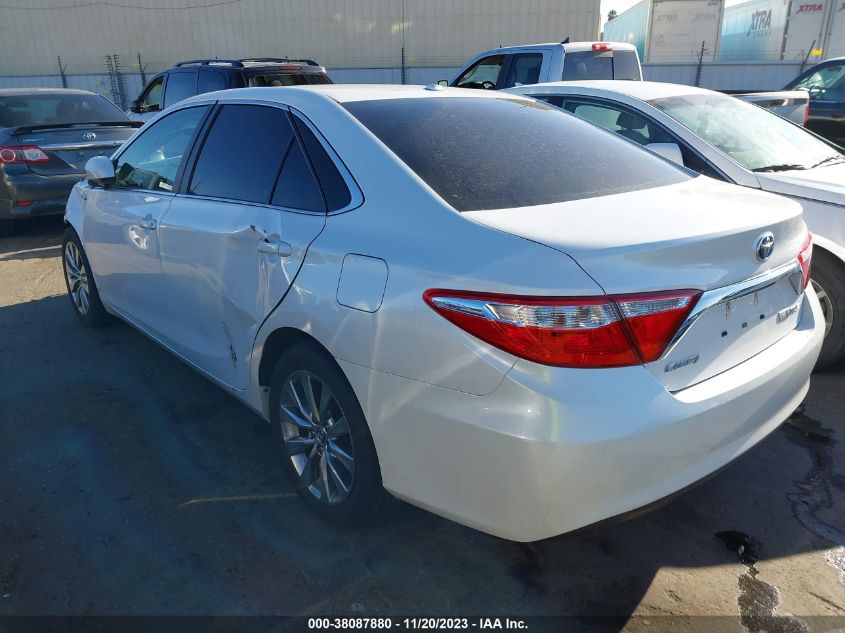 2015 TOYOTA CAMRY HYBRID XLE - 4T1BD1FK3FU156767