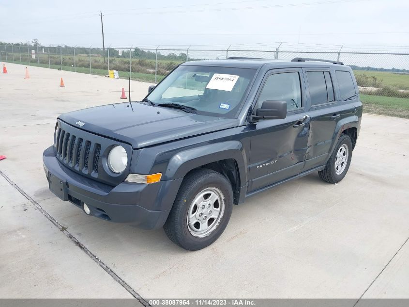 2014 JEEP PATRIOT SPORT - 1C4NJPBA3ED812331
