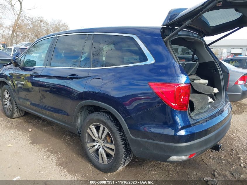 2016 HONDA PILOT EX-L - 5FNYF6H58GB039306