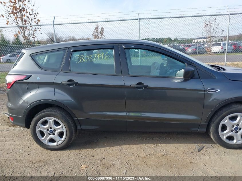 2018 FORD ESCAPE S - 1FMCU0F7XJUD60601