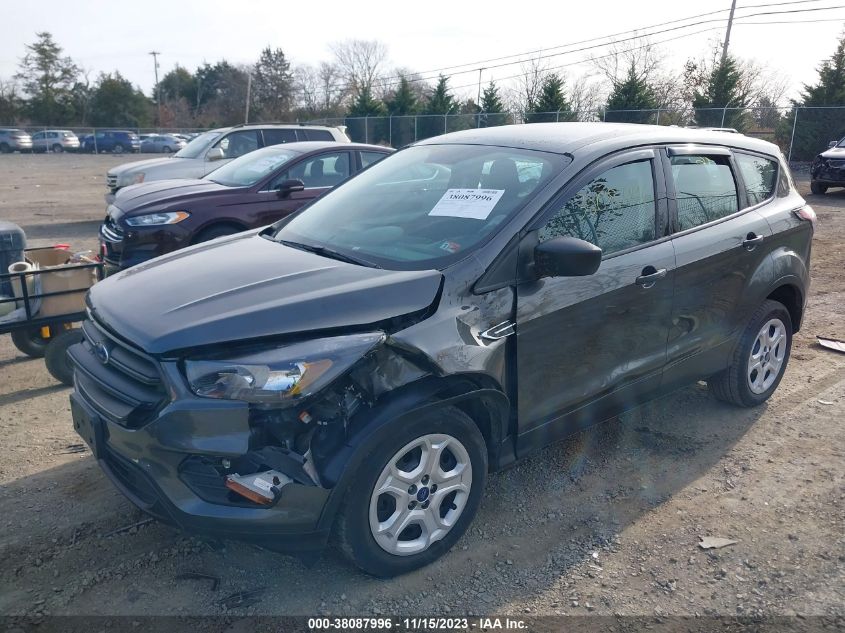 2018 FORD ESCAPE S - 1FMCU0F7XJUD60601