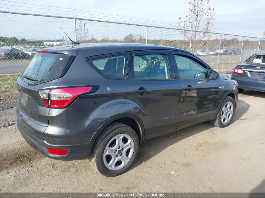 2018 FORD ESCAPE S - 1FMCU0F7XJUD60601