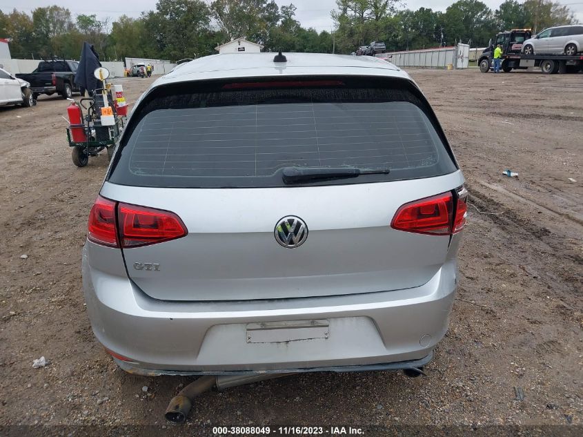 2015 VOLKSWAGEN GOLF GTI 2.0T S 4-DOOR - 3VW5T7AU7FM084845
