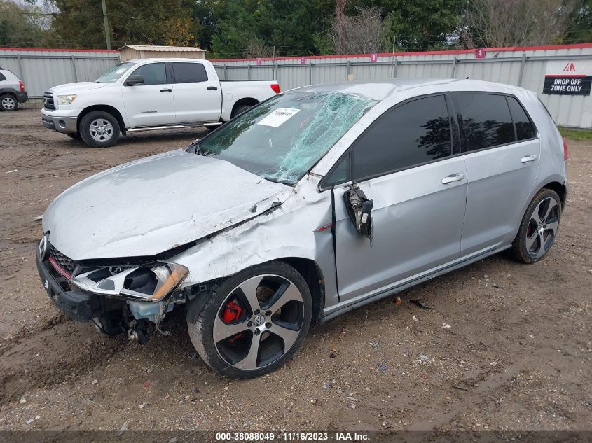 2015 VOLKSWAGEN GOLF GTI 2.0T S 4-DOOR - 3VW5T7AU7FM084845
