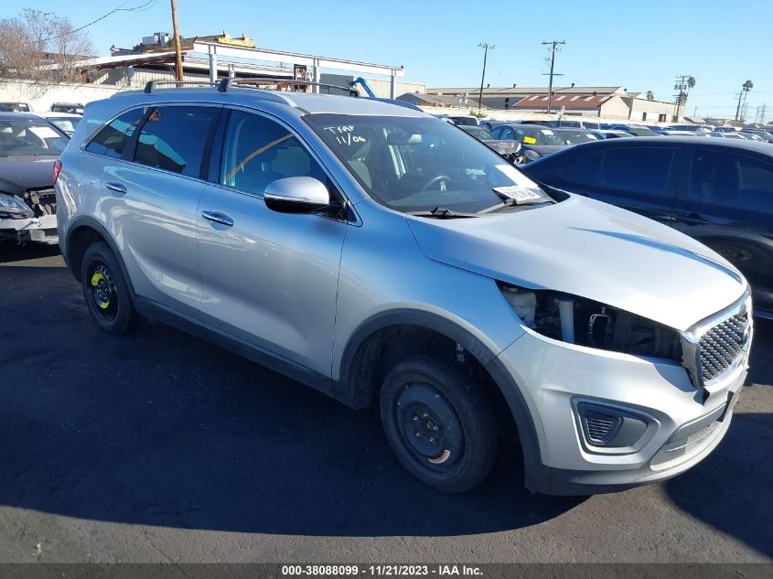 2016 KIA SORENTO 2.4L LX - 5XYPG4A34GG117952