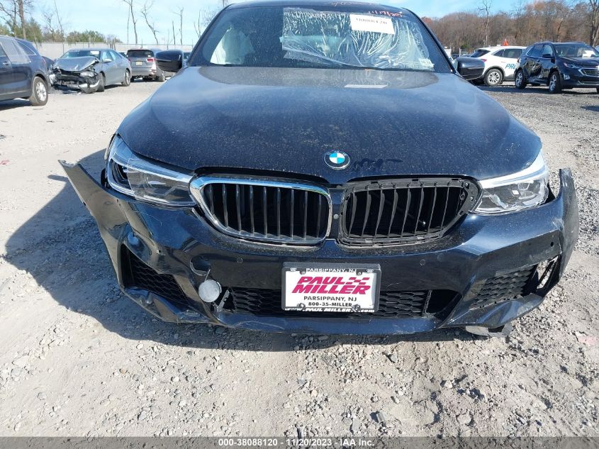 2019 BMW 640I GRAN TURISMO XDRIVE WBAJV6C55KBK08086