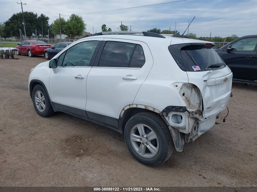 VIN KL7CJLSB1HB134720 2017 CHEVROLET TRAX LT