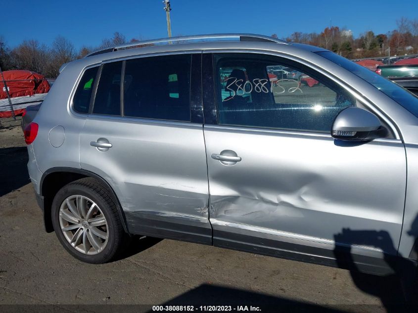 2015 VOLKSWAGEN TIGUAN SE - WVGBV7AX1FW101290