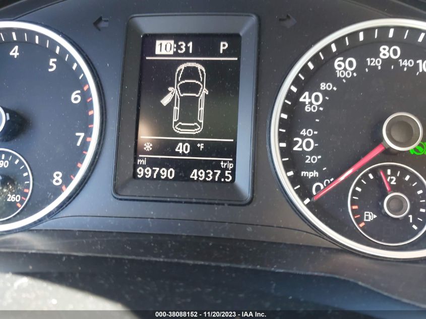 2015 VOLKSWAGEN TIGUAN SE - WVGBV7AX1FW101290