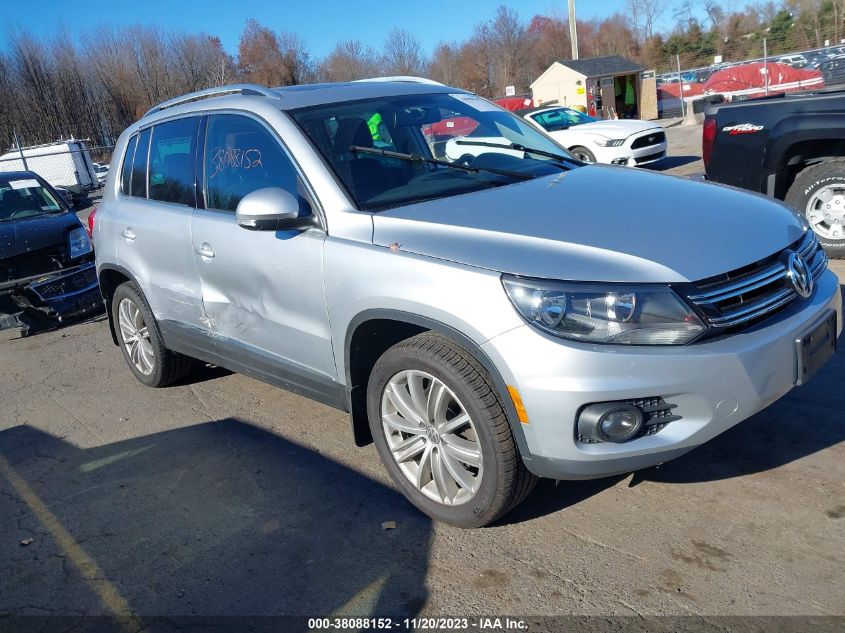 2015 VOLKSWAGEN TIGUAN SE - WVGBV7AX1FW101290