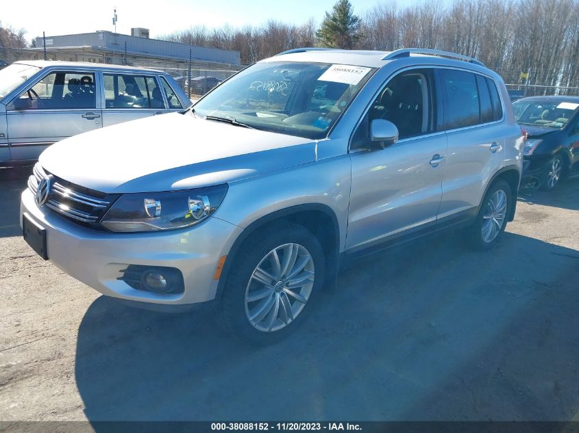 2015 VOLKSWAGEN TIGUAN SE - WVGBV7AX1FW101290