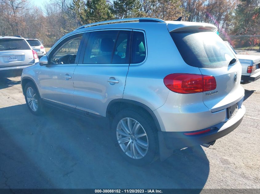 2015 VOLKSWAGEN TIGUAN SE - WVGBV7AX1FW101290