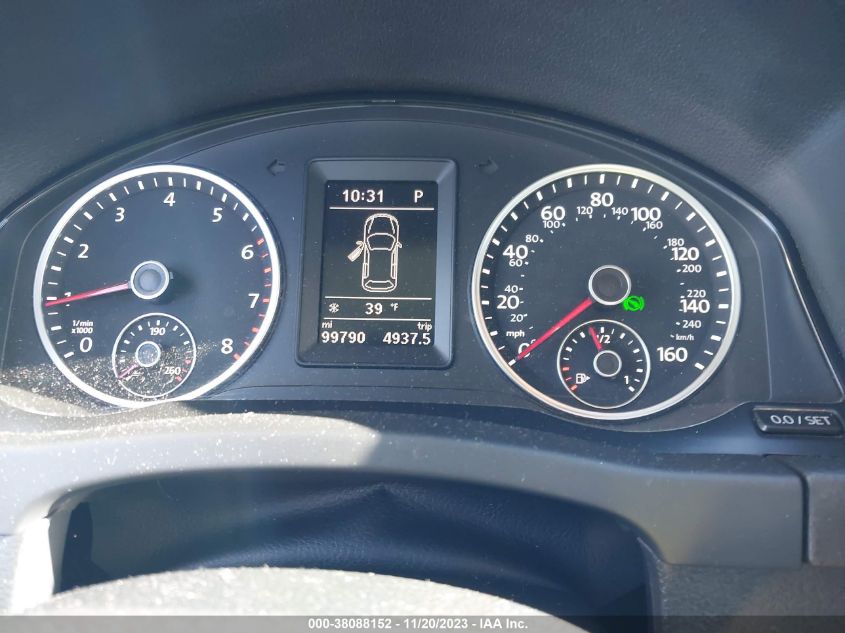 2015 VOLKSWAGEN TIGUAN SE - WVGBV7AX1FW101290