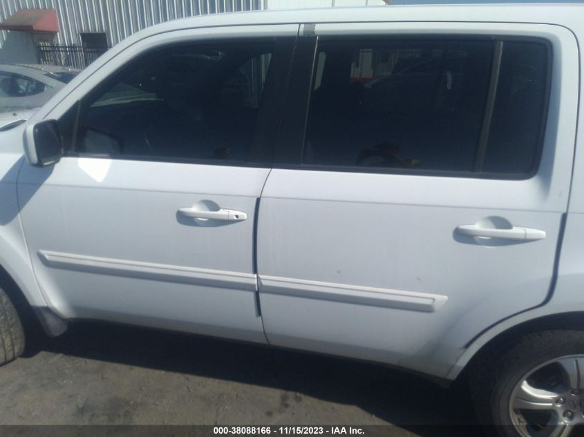 2013 HONDA PILOT EX-L - 5FNYF3H53DB011990