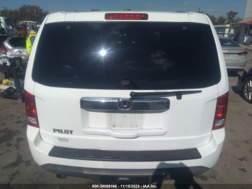 2013 HONDA PILOT EX-L - 5FNYF3H53DB011990