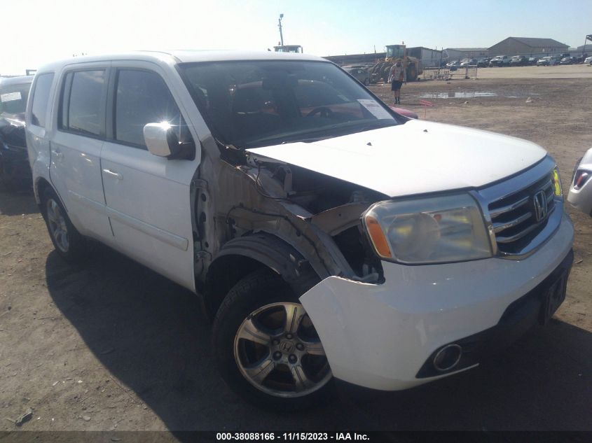 2013 HONDA PILOT EX-L - 5FNYF3H53DB011990