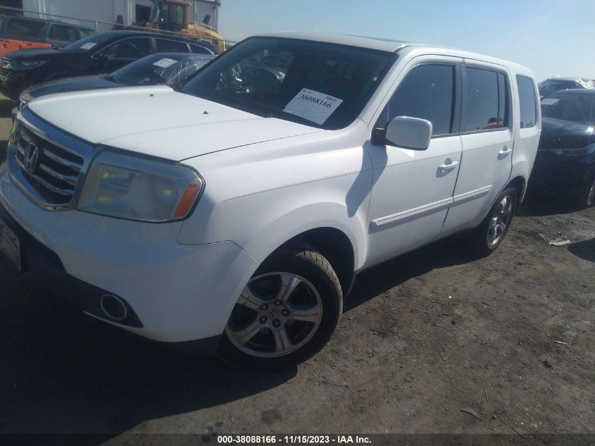 2013 HONDA PILOT EX-L - 5FNYF3H53DB011990