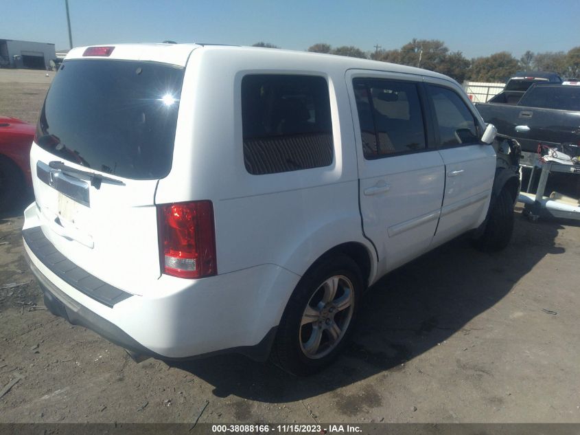 2013 HONDA PILOT EX-L - 5FNYF3H53DB011990
