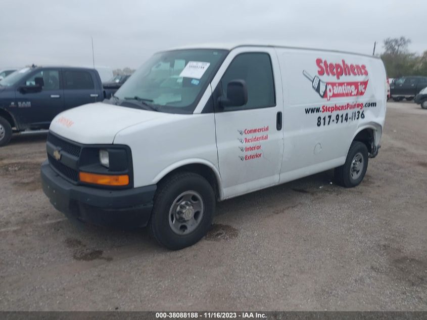 2014 CHEVROLET EXPRESS 2500 WORK VAN 1GCWGFCA9E1141888