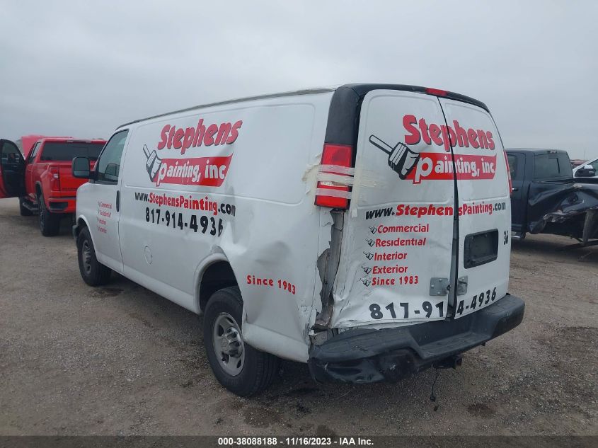 2014 CHEVROLET EXPRESS 2500 WORK VAN 1GCWGFCA9E1141888