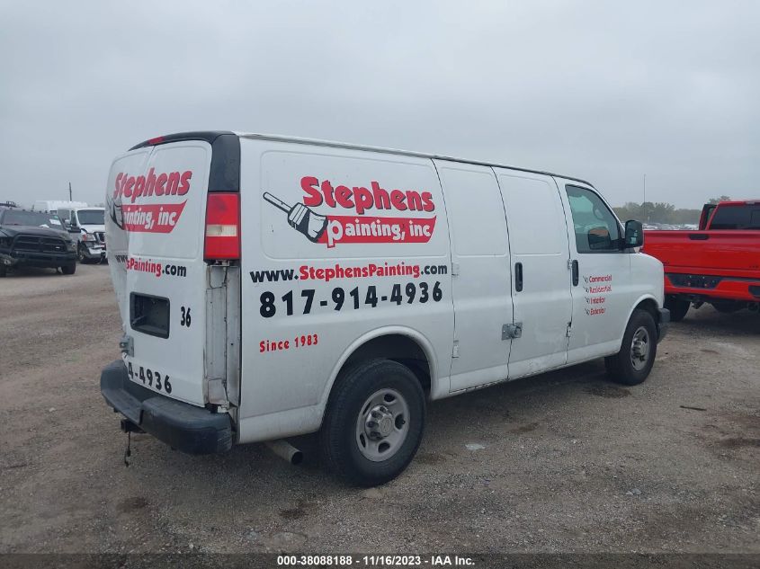 2014 CHEVROLET EXPRESS 2500 WORK VAN 1GCWGFCA9E1141888