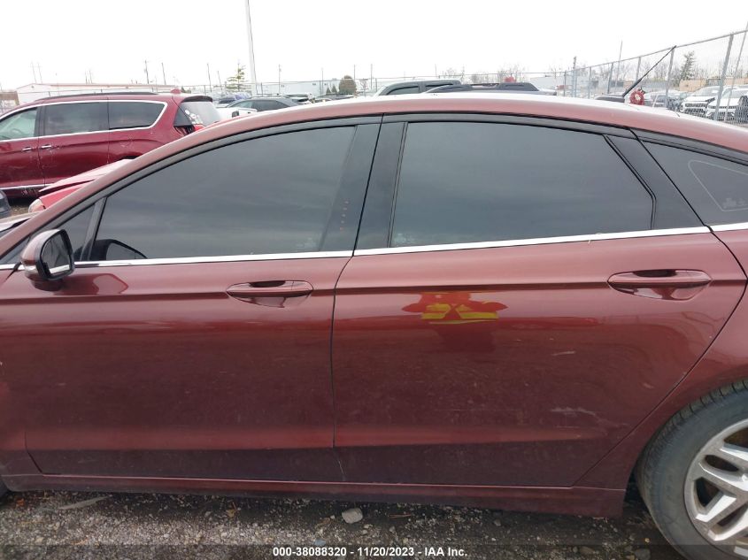 2015 FORD FUSION SE - 3FA6P0H77FR180468