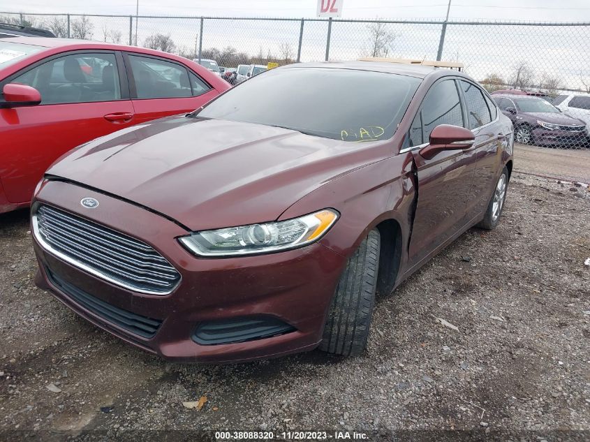 2015 FORD FUSION SE - 3FA6P0H77FR180468