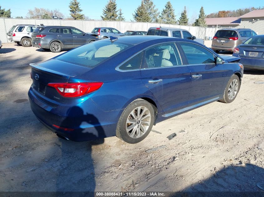 2017 HYUNDAI SONATA SPORT - 5NPE34AF8HH584718