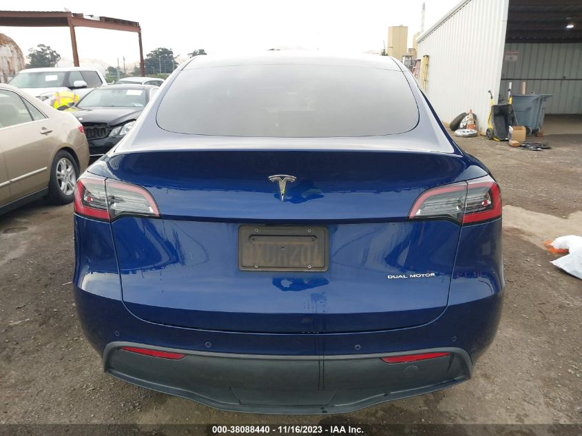 2021 TESLA MODEL Y - 5YJYGDEE4MF240587