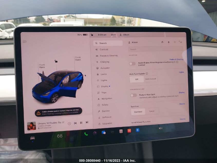 2021 TESLA MODEL Y - 5YJYGDEE4MF240587