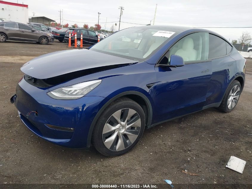 2021 TESLA MODEL Y - 5YJYGDEE4MF240587