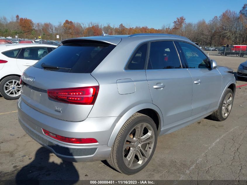 2016 AUDI Q3 2.0T PREMIUM PLUS - WA1GFCFS6GR020597
