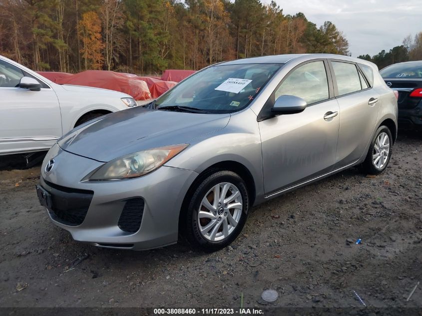 2013 MAZDA MAZDA3 I TOURING - JM1BL1L86D1712035