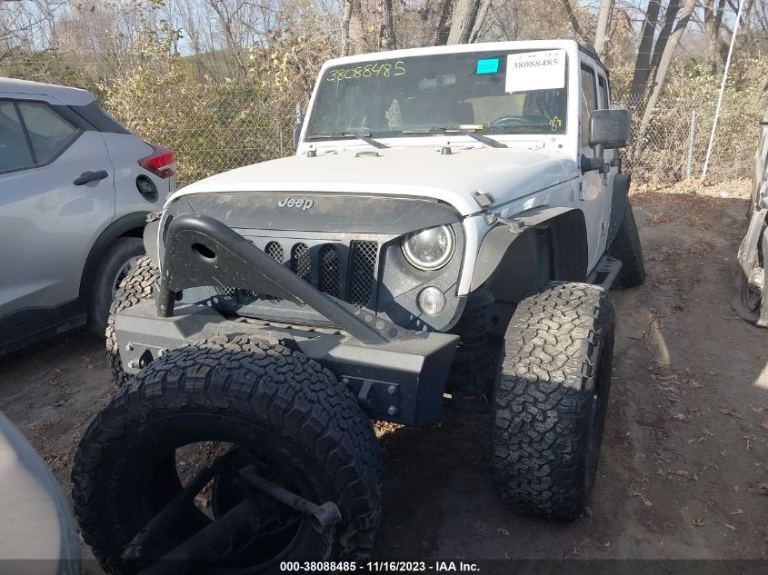 2016 JEEP WRANGLER UNLIMITED SPORT - 1C4BJWDG0GL238360