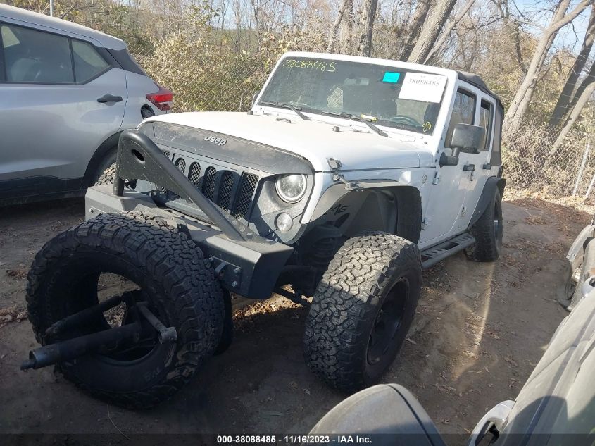 2016 JEEP WRANGLER UNLIMITED SPORT - 1C4BJWDG0GL238360