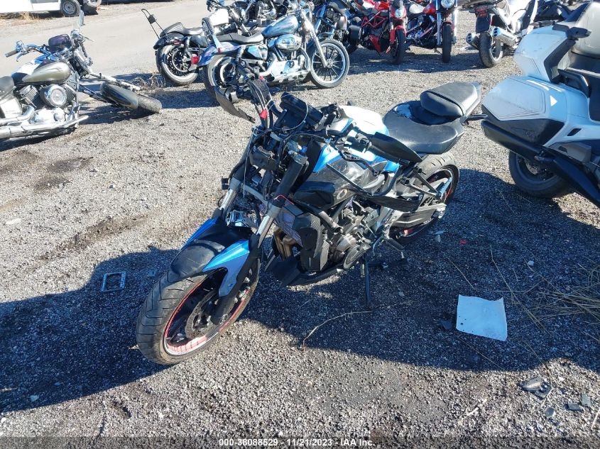VIN JYARM06E2HA013252 2017 YAMAHA FZ07