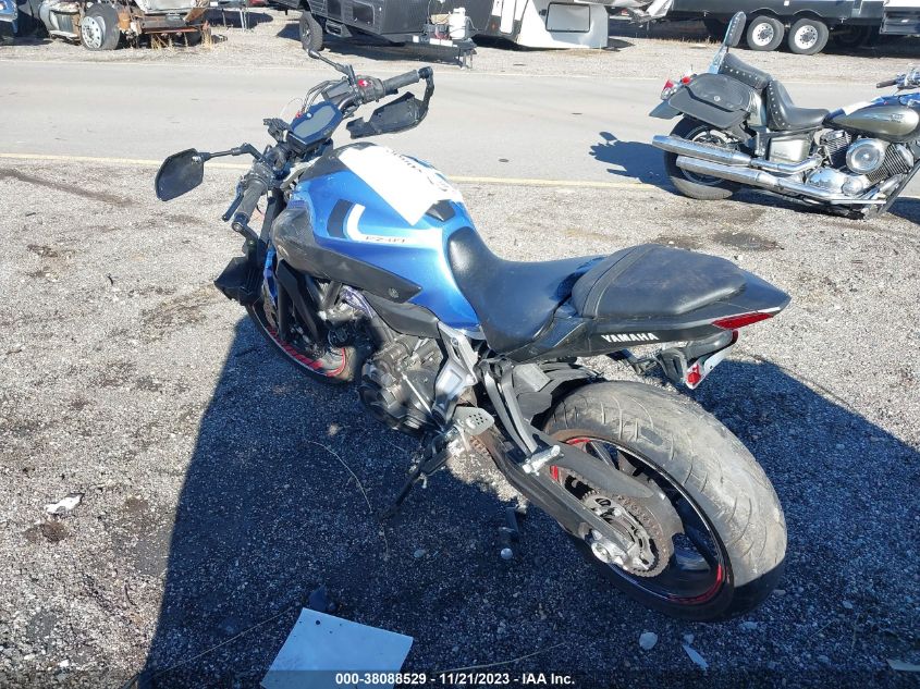 VIN JYARM06E2HA013252 2017 YAMAHA FZ07