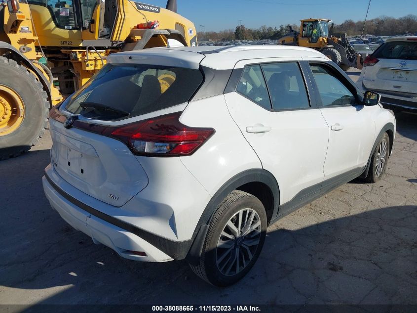 2022 NISSAN KICKS SV - 3N1CP5CV7NL505673