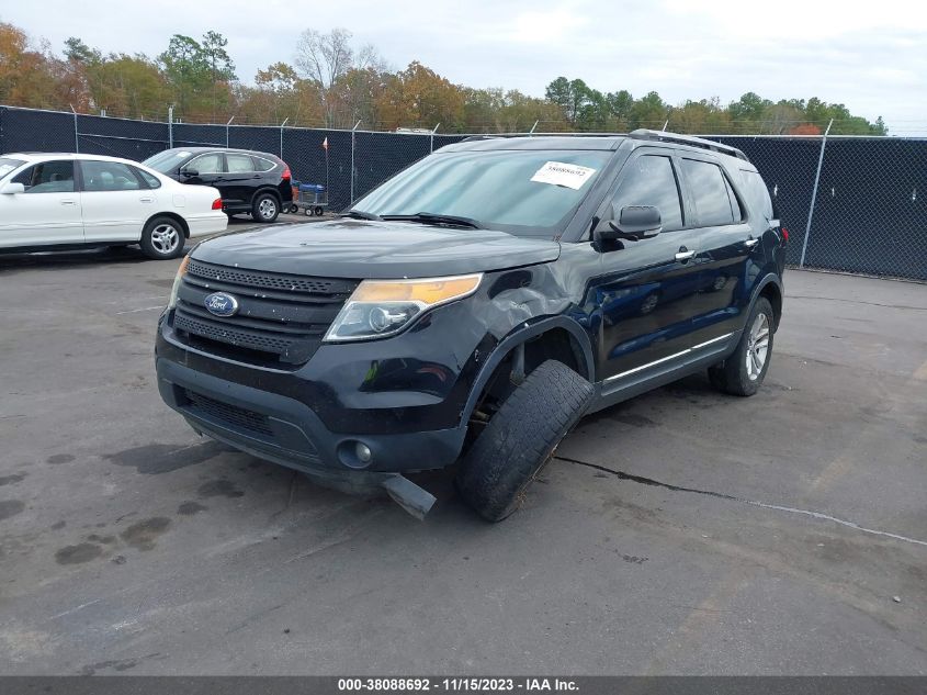 2014 FORD EXPLORER XLT - 1FM5K7D86EGB93998